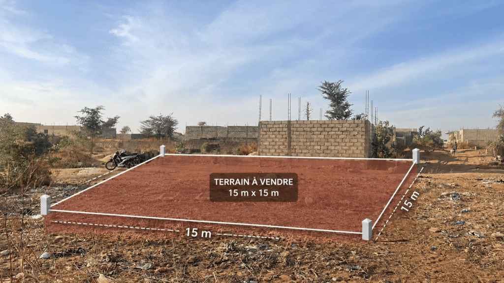 TERRAIN À VENDRE À NGUEKHOKH PROCHE DE SALY ET GANDIGAL